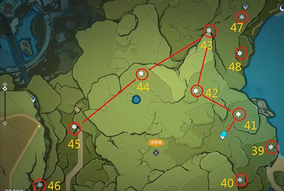 原神66个风神瞳分布图（原神风神瞳收集路线）