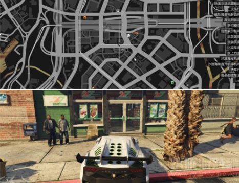 gta5的商店位置图(盘点gta5十九个商店位置)