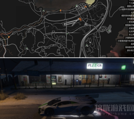 gta5的商店位置图(盘点gta5十九个商店位置)