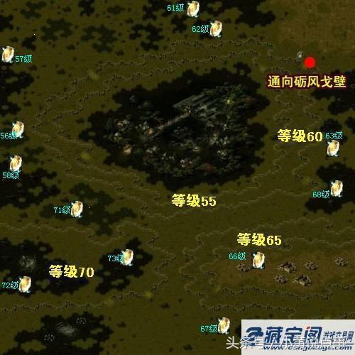 魔域极品boss点地图（魔域BOSS分布图坐标）--第2张